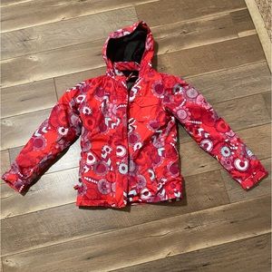 Orange ski Jacket